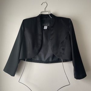 Vintage Alex Evenings satin bolero